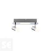 Aplique Foco Lagoon 2x10 W G9 Cromo Ref.66647