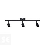 Aplique Carolina Negro Mate Max 3x10w-Gu10 66757