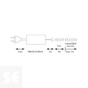 Tira Led Basic Set 3300 lm-2700 k 1x40 W 3 m 70588