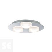 Plafón Doradus Ip23 Led Vtomo 3x5 E 250 mm Ref.70874