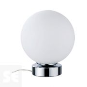 Lámpara Aari Cromo/Opal Max.1x20w-E14 R.77057