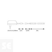 Juego de tiras SimpLed Set 10 m Tibia Ref.78974