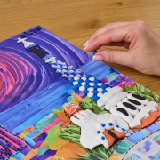 Pintura 3d Diy 30x40 Cm. Park Guell. Barcelona