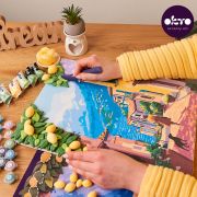 Kit de Modelado 3d + Pintura Lemon Weekend & Ideyka 30x40cm