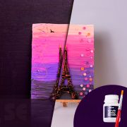 Conjunto Creativo Pintura 3d Diy París 30x40cm