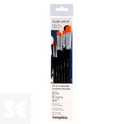 Set 6 Pinceles Sintéticos Variados