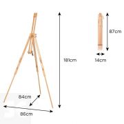 Caballete Madera de Haya 181 cm