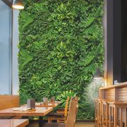 Jardín Vertical Tropical Verde Tupido 1x1 metros