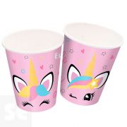 Vasos Ct Unicorn Smile Plastic Free (8 uds.)