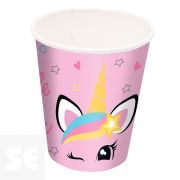 Vasos Ct Unicorn Smile Plastic Free (8 uds.)