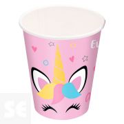 Vasos Ct Unicorn Smile Plastic Free (8 uds.)