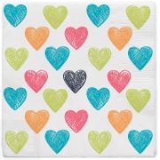 Servilletas 33x33 cm Sketch (20 uds.)