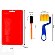 Kit Niños Rodillo-Pincel Espuma con Bandeja