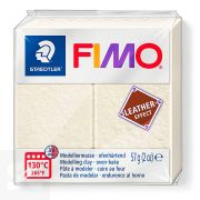 Fimo Pastilla Leather-Effect Marfil 57g