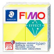 Fimo Pastilla Effect Amarillo Neón 57g