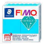 Fimo Pastilla Effect Azul Neón 57g