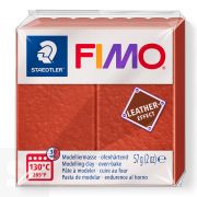 Fimo Pastilla Leather-Effect Óxido 57g