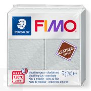 Fimo Pastilla Leather-Effect Gris Paloma 57g