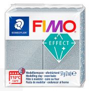 Fimo Pastilla Effect Plata Metálico 57g