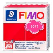 Fimo Pastilla Soft Rojo Cereza 57g