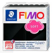 Fimo Pastilla Soft Negro 57g