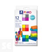 Colour Brilliant Fimo Soft 12 Medias Pastillas