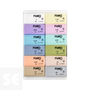 Colour Pastel Fimo Soft 12 Medias Pastillas
