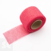 Cinta Malla Algodón Cortado Fucsia 5 m