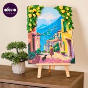 Kit de Modelado 3d + Pintura Lemon Weekend & Ideyka 30x40cm