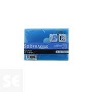 Sobre Cierre por contacto A-7 Azul 91226