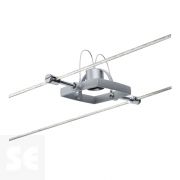 Foco Wire System Mac II en sistema de cable Cromo Mate 1x10 W Gu5 12v Ref.94132