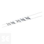 Sistema de Cable Set Mac II 105 Cromo Mate Incl. 5x10 W/Gu5.3 Ref.94133