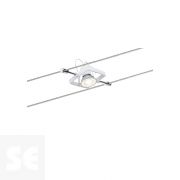 Sistema de Cable Mac II Metall 5x10 W Gu5,3 Blanco  230/12v 60 va Ref.94134