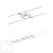 Sistema de Cable Mac II Metall 5x10 W Gu5,3 Blanco  230/12v 60 va Ref.94134