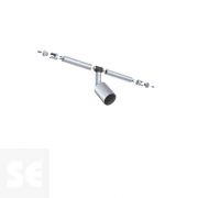 Foco Wire System Salt Metal Cromo Mate 1x10 W Gu5,3 12 v Ref.94139