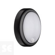 Detector Movimiento Aplique Pared Ext. Plást. Gris 230 v