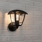 Aplique Ip44 Classic Curved Negro Máx.12w-E27 Ref.94391