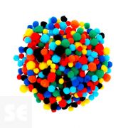 Pompones Mix 300u. Surtido 10,12,15,20,25mm