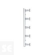 Regula Barra E14 Max.5x40 W Cromo