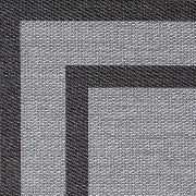 LIVING DEC - Alfombra tejido de vinilo Marco1 Silver 200x290 cm