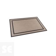 LIVING DEC - Alfombra tejido de vinilo Marco2 Gold 60x90 cm