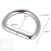 Anilla D Hierro Níquel 26,5 mm 5u.