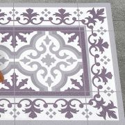 ARTDECO - Alfombra vinílica compacta Grises 60x200 cm