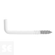 Alcayata Madera Blanco 4,0x60 mm (10 uds.)