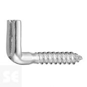 Alcayata Ranurada Galvanizada 4,4x30 mm (10 uds.)