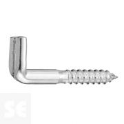 Alcayata Ranurada Galvanizada 5,2x40 mm (8 uds.)