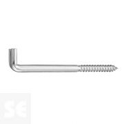 Alcayata Ranurada Galvanizada 5,8x100 mm (8 uds.)