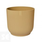 Maceta Vibes Fold Round Amarillo 18cm. (diámetro) x 17cm. (alto)