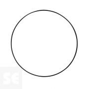 Anillas Metal Revestidas Negras 20 cm