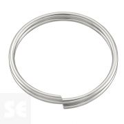 Anillos Llaveros Niquelado 20 mm (10 uds.)